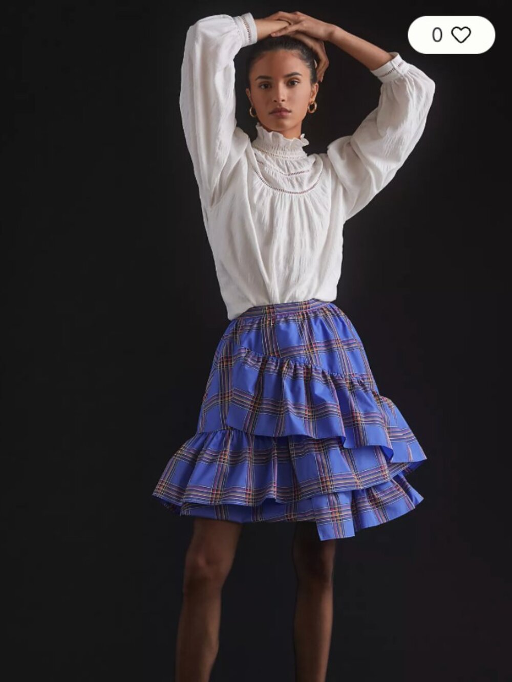 💜  NWT Maeve Tiered Ruffled Mini Skirt 💜